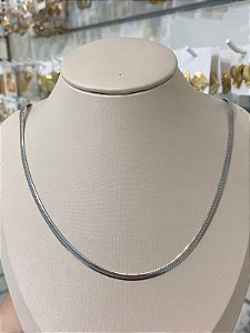 COLAR AÇO SILVER FITA 3MM