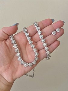 CONJUNTO INSPIRAÇÃO COMPLETO CORAÇÃO