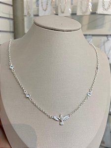 COLAR PONTOS DE LUZ E O DIVINO PRATA