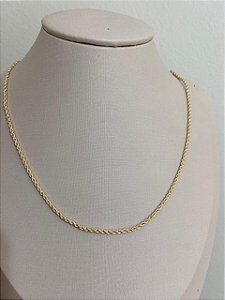 COLAR CHOCKER CORDÃO BAIANO 1MM