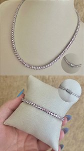 PULSEIRA RIVIERA ROSA CLARO