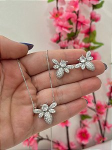 CONJUNTO ABELHA CRAVEJADA CRYSTAL