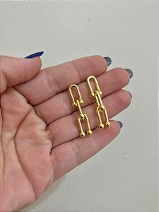 BRINCO INSPIRAÇÃO TIFANNY DOURADO