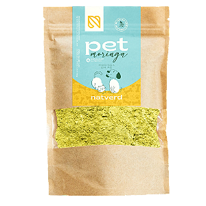 SUPLEMENTO ALIMENTAR MORINGA PET PREMIUM- 100% ORGÂNICO- 100g