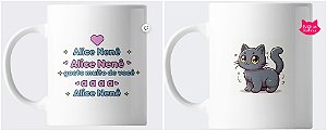 Caneca música da Alice Nenê