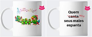 Caneca Verdes cantando