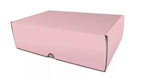 Embalagem para presente rosa