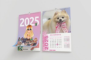Calendário de parede