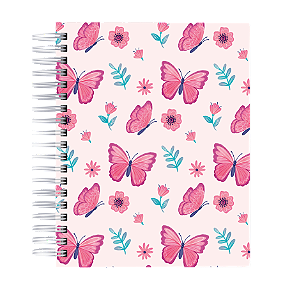 Agenda: Borboleta Rosa