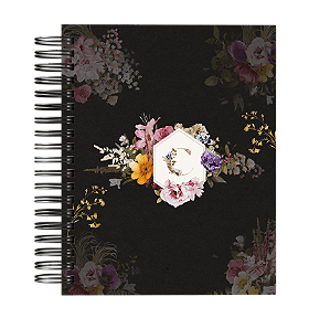 Planner: Alfabeto Preto Clean A-Z