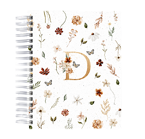 Planner: Alfabeto Bordô A-Z