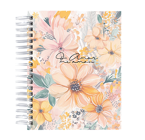 Caderno com Versículos: Amor