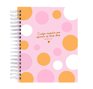 Caderno com Versículos: Confie Rosa