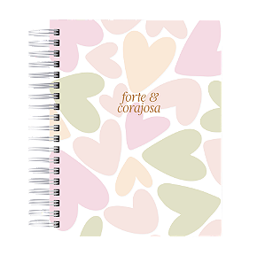 Planner Devocional: Forte e Corajosa - Coração