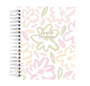 Planner Devocional: Forte e Corajosa - Cores