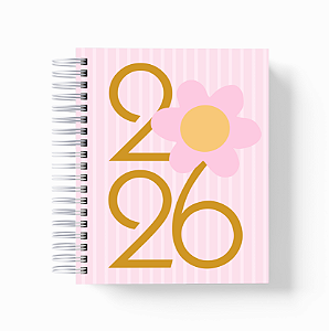 Agenda 2026 | 2DPP - Floral Rosa