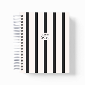 Agenda Neutra - Listras Preta