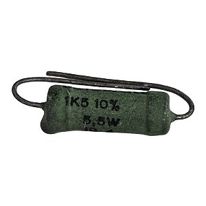 Resistor 1K5 5,5W 10% Axial Verde