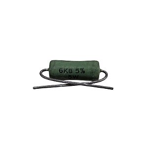 Resistor 6K8 5W 5% Verde