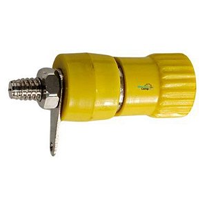 Borne 59 Amarelo Para Pino Banana 4MM