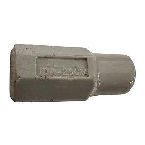 Isolador de Porcelana 10A 250V