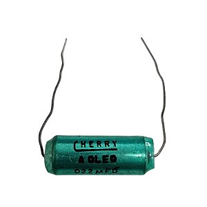 Capacitor a Óleo 022mFD x 1600Vdc +-10% Axial Cherry
