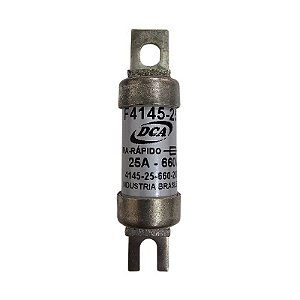 Fusível 25A 660V Ultra Rápido F4145-25A-660V-200KA-F DCA