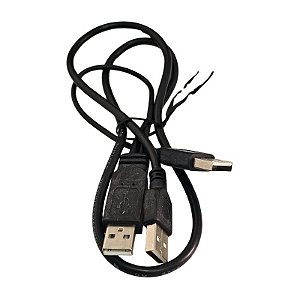 Cabo Usb 2.0 Y Para HD Externo 1 Usb A Macho x 2 Usb A Macho Mxt