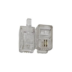 Conector RJ11 2 Vias 6P2C