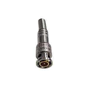 Conector Coaxial BNC Com Mola Macho 6MM