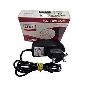 Fonte Chaveada Para Uso Geral 9V 500mA 4,5W Mxt