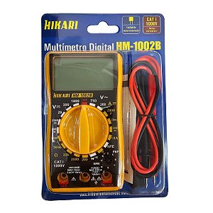 Multímetro Digital Hikari HM-1002B