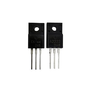2SA2222 Par 2SC6144 Transistor Isolado