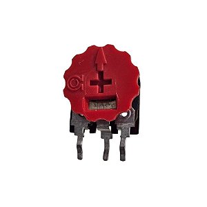 Trimpot 330R 14MM Vertical com Botão