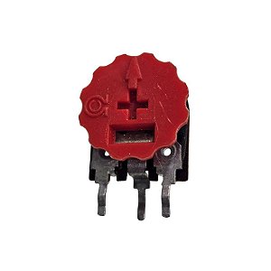 Trimpot 68K 14MM Vertical Com Botão