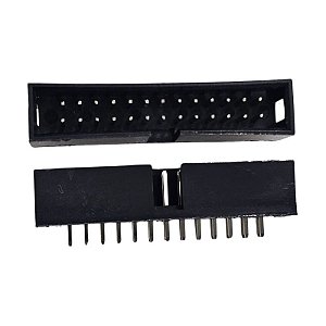 Conector box header 26 pinos 180º