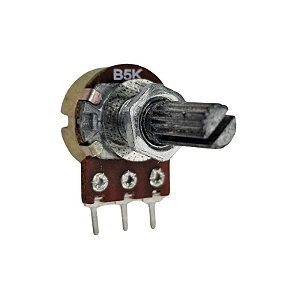 Potenciometro 5K B WH148-1-L20 3 Terminais