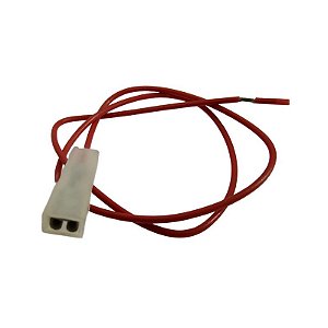 Rabicho 1Via Fêmea Plug Jst Vermelho