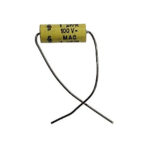 Capacitor Poliéster 1uF x 100V Axial Mac