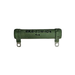 Resistor 2K2 25W 10% Verde