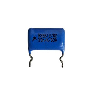 Capacitor Poliéster 330K x 630V = 33N/K/630 Epcos