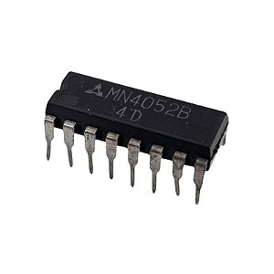 Circuito Integrado CD4052B = MN4052B Mitsubishi