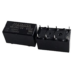 Relé ML2RC-5V-5Vdc Metaltex