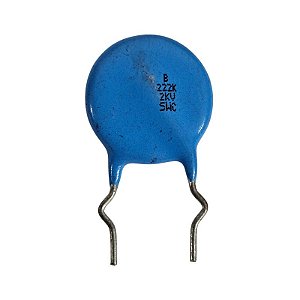 Capacitor Cerâmico 2K2 x 2KV = B222K 2KV