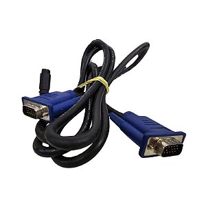 Cabo VGA DB15 Macho/Macho 1,8 Metros