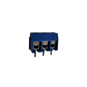 Borne KRE 3 Azul 180º WJ301 5.0 300V 16A Wanjie