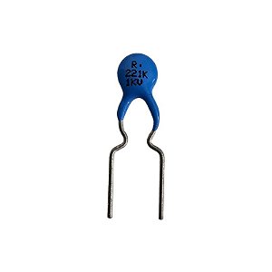 Capacitor Cerâmico 220PF x 1Kv = 221K 1Kv