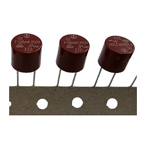 Fusível 100mA 250V Rápido Littelfuse 370 = F100mA 250V 370