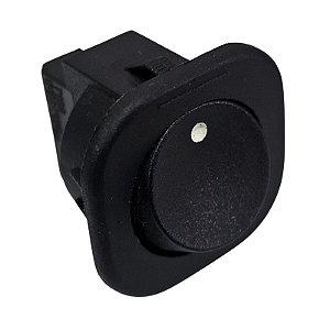 Chave Gangorra T120 6A 250V ON OFF Com Parafuso de Fixação Preta