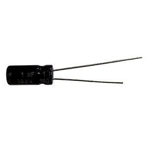 Capacitor Eletrolítico 1uF x 100V RD 105º Jwco